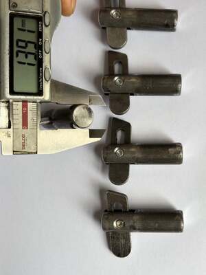 Scaffolding Accessories Plain Steel Lock Pin Diameter 14mm Length 50mm