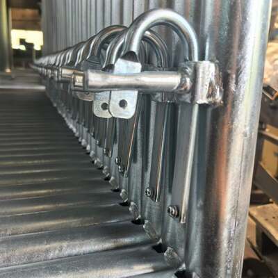 Galvanized Candy Cane Replacement Lock Candy Lock Fast Lock Pin