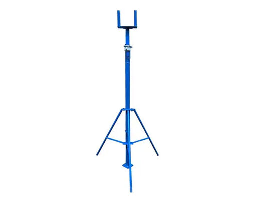 Adjustable Height Scaffolding Steel Props Durable Support Galvanized Surface
