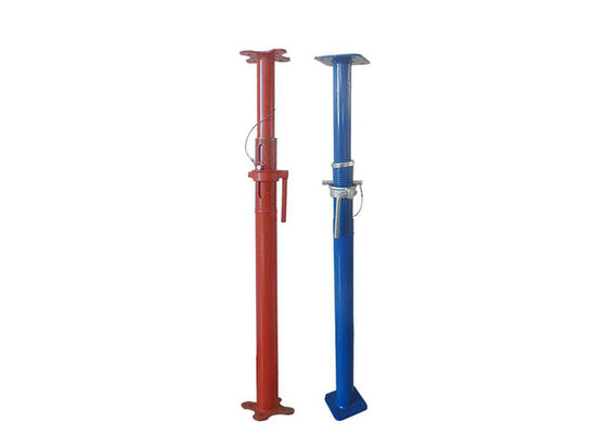 Adjustable Height Scaffolding Steel Props Q235 Material Easy Assembly