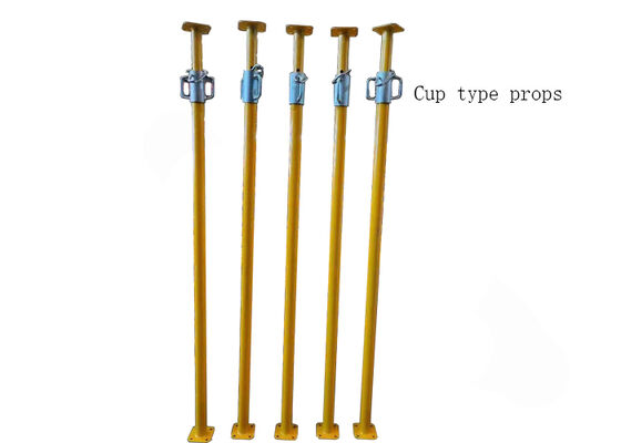 Scaffolding Steel Post Shore Jack Fast Installation Long Service Life