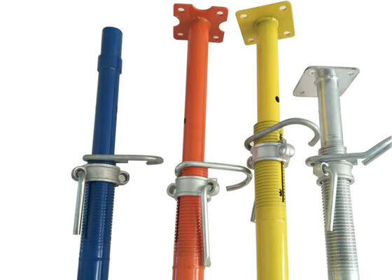 Scaffolding Steel Post Shore Jack Fast Installation Long Service Life