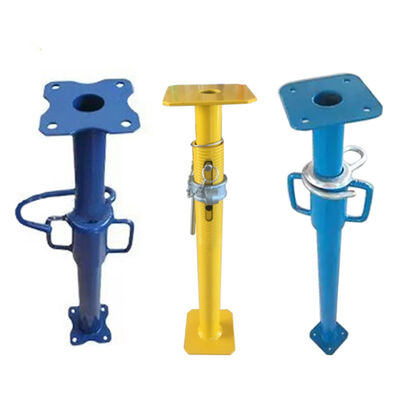 Adjustable Height Scaffolding Steel Props Durable Support Long Service Life
