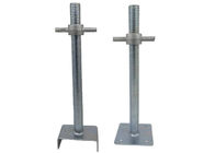 BS1139 Adjustable Galvanized Jack Bases And Base Plates Scaffolding Material