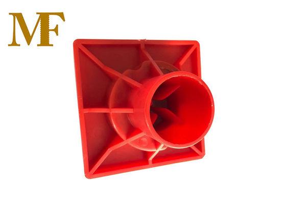 Protective Orange Rebar End Caps