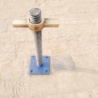 Powder Coated Adjustable Dia 38mm Scaffold Screw Jack