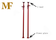 Red Powder Coated 1.8-5m Shore Props Construction Adjustable Jack Post