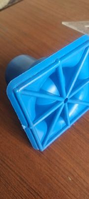 12-25mm Blue Rebar Safety Caps With Steel Plate