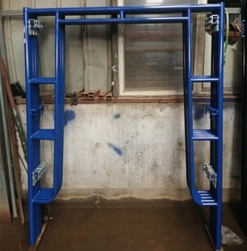 2.6mm Thickness Q235 Steel Mason H Frame Scaffold Powder Coated