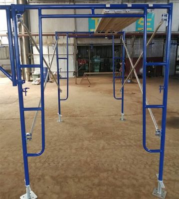 2.6mm Thickness Q235 Steel Mason H Frame Scaffold Powder Coated