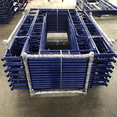 2.6mm Thickness Q235 Steel Mason H Frame Scaffold Powder Coated