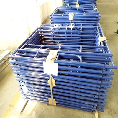 2.6mm Thickness Q235 Steel Mason H Frame Scaffold Powder Coated