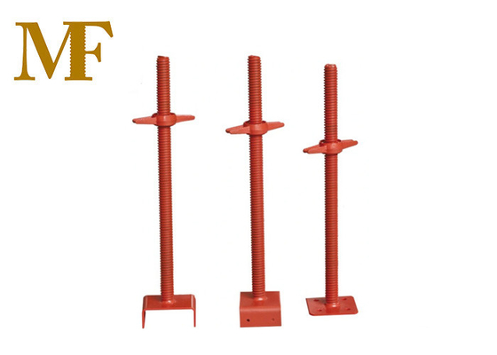 Powder Coating Adjustable Jack Base For Scaffolding Tower