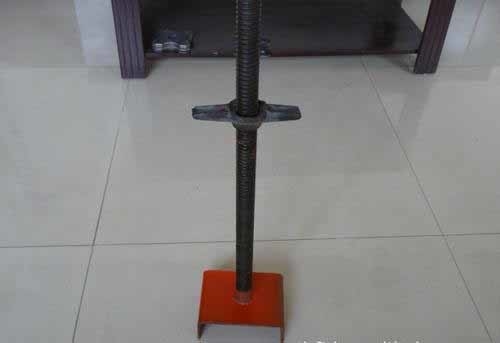 Powder Coating Adjustable Jack Base For Scaffolding Tower