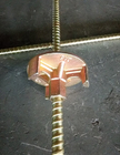 Galvanized 17mm Scaffolding Tie Rod 200kN Tensile Strength