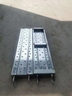 BS1139 Galvanized Steel Catwalks Platform With Hooks Scaffold Metal Plank