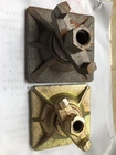 150KN Cast Iron 450 Dome Nut Plate 17mm For Formwork