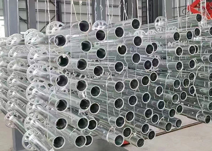 48.3mm/42mm Tube Diameter Disk Lock Steel Tubular Scaffold For End Construction