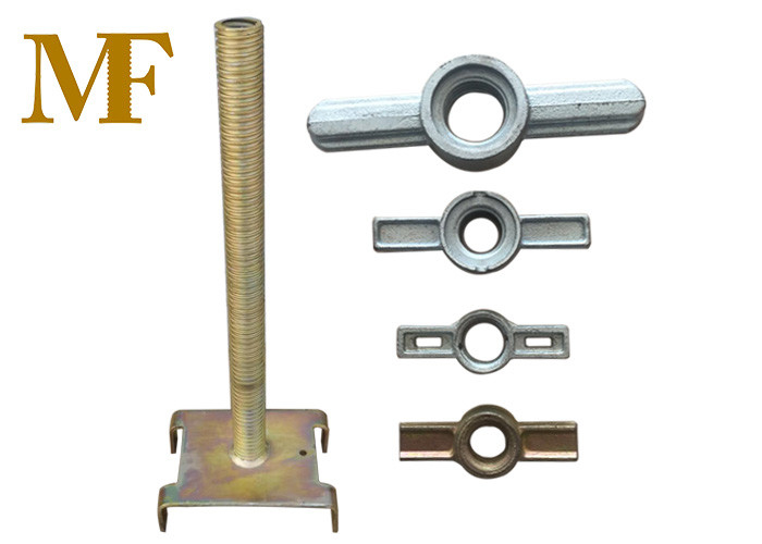 Adjustable Scaffold Screw Jack  Base Sturdy And Corrosion-Resistant For Outdoor