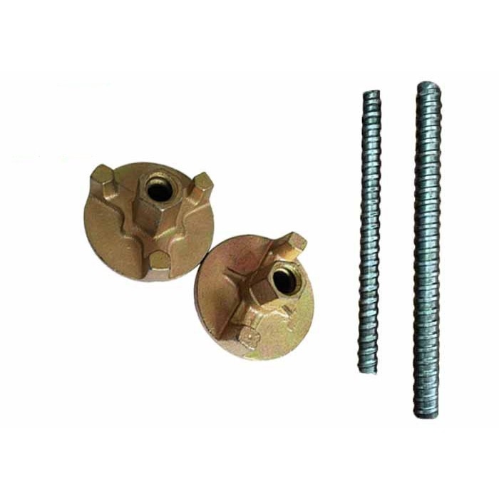Electrostatic Spraying Formwork Tie Nut for Galvanized Wings Nut with Color Painted Concorete Formwork Compatibility