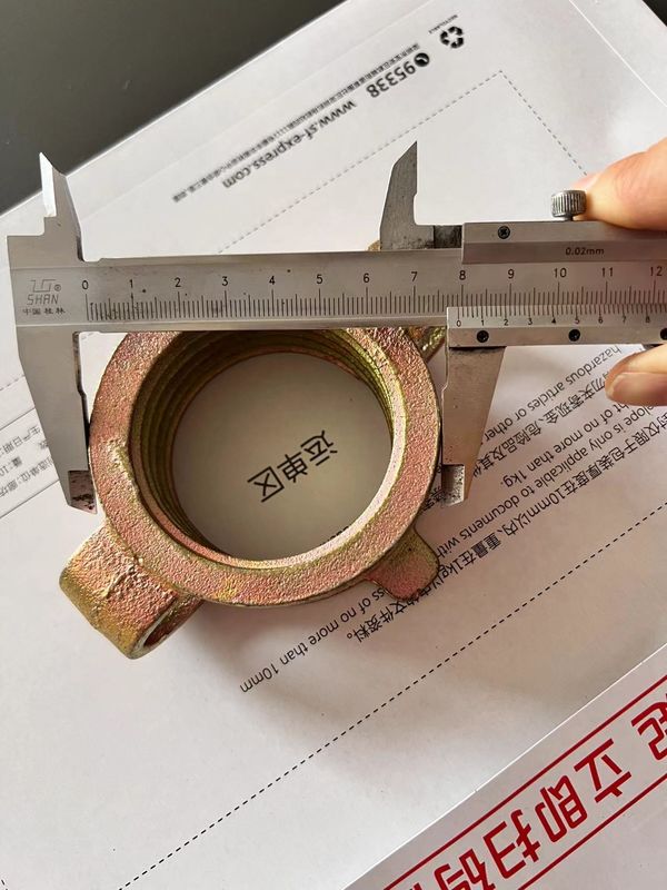 Formwork Accessories Galvanized Cast Iron Nut for Adjustable Jack Base