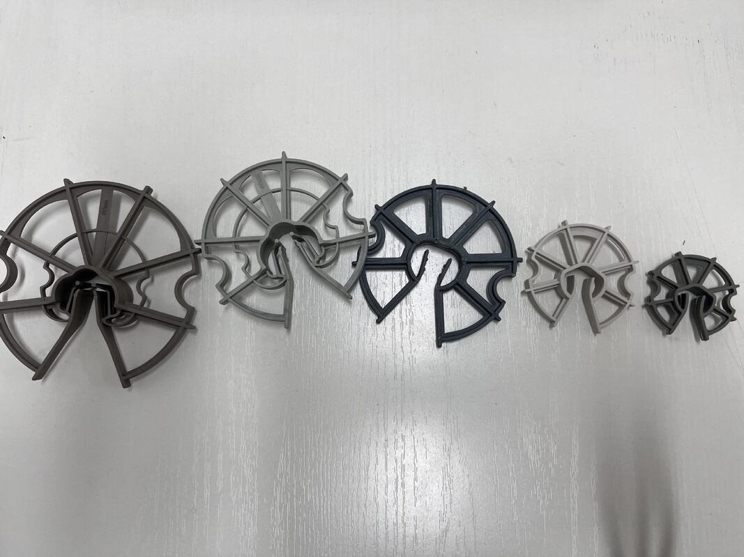 High Quality PP Universal Rebar Wheel Spacer Plastic Rebar Chair Spacer for Concrete