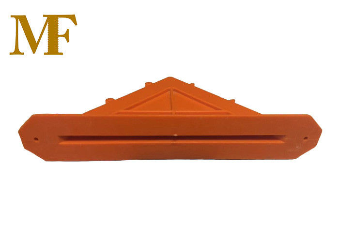 Durable Diamond ABS Dowel Sleeve 1/4&quot; Size Orange Color Carton Box
