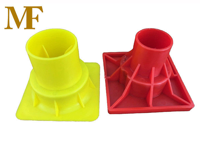 Bright Yellow / Red Rebar Safety Caps / Impalement Protection Caps