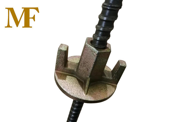 Small Construction Formwork Accessories D15 Wing Nut 0.42kg 200kN Tensile Strength