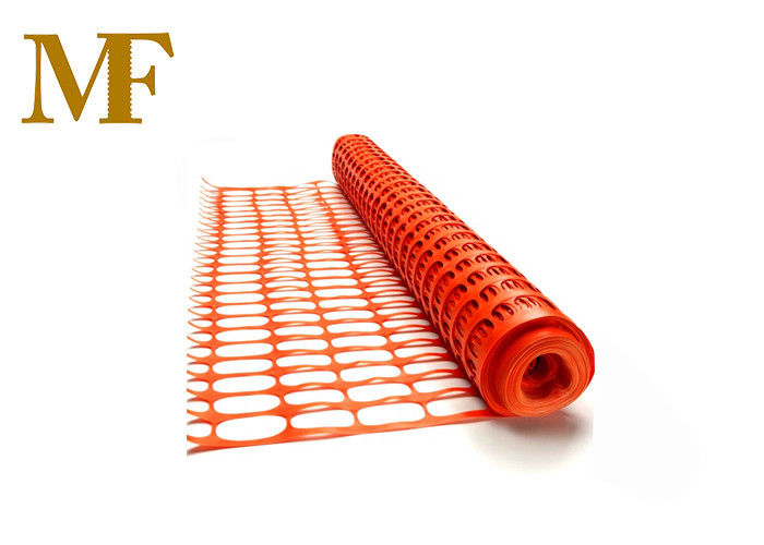 HDPE Temporary Width 2m Orange Plastic Safety Fence Construction Site