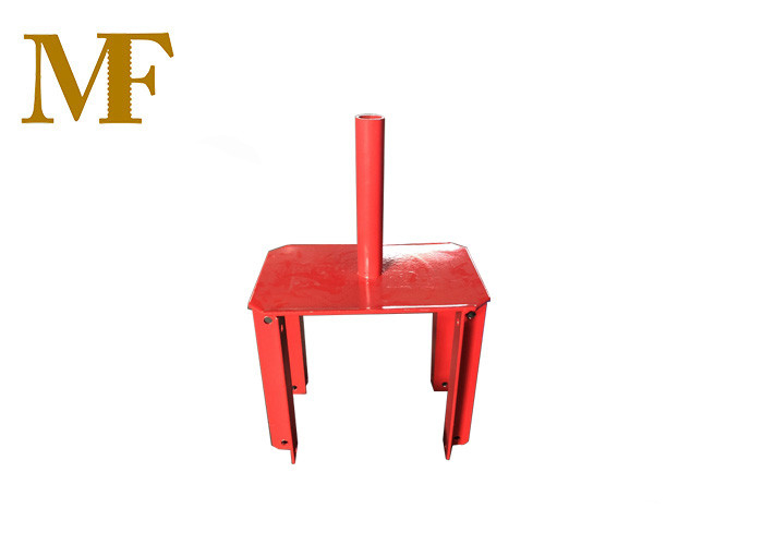 Powder Painted Scaffold Shoring Prop Fork Head For H20 Beam