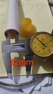 D22mm PVC Tube Plastic Sleeve with Plastic Cones for Tie Rod Formwork