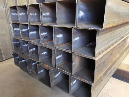 Welded Straight Seam Galvanized Steel Pipe Large Size Square Pipe Zinc Coated Steel Pipe For Construction