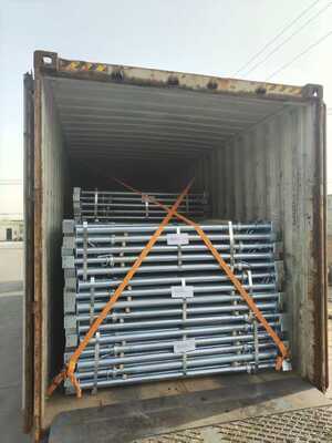 Adjustable Steel Shoring Scaffolding Props for Rwanda Market CIF Kigali